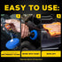 Meguiar's Quik Scratch Eraser Kit, Car Scratch Remover for Repairing Surface Blemishes, Car Care Kit with ScratchX, Drill-Mounted Pad, and Microfi...