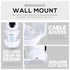 BRAINWAVZ Wall Mount for BabySense V43 Baby Monitor Camera - Adhesive Holder, Easy to Install, No Tools Needed, No Mess, No Drilling, Strong Mount...