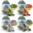 Kids Dinosaur Toys, Baby T-Rex Dino Eggs, 4 Pack Small Egg Toys, Perfect Dinosaur Toys for Kids 3-5, 8X Mixed Color Toy Dino Eggs (Colors Shipped ...