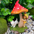 Mood Lab Fairy Garden - Miniature Figurines & Accessories - Hide and Seek Statue Kit - Outdoor or House Decor...