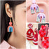 Yayatty 61 PCS Polymer Clay Earring Kit, 24 PCS Polymer Clay Earring Cutters Molds, 12 Color Modeling Soft Clay with Rollers, Ear Hooks for Polyme...