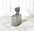 Kitchen Utensil Chopsticks Perforated Holder with Hooks - 304 Stainless Steel Storage for Organizer Dishwasher Safe (Small Rectangle)...