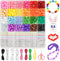Dowsabel Friendship Bracelet Kit, 24 Colors Bracelet Making Kit Pony Beads for Jewelry Making, Letter Beads Heart Beads for Bracelet Making, Ideal...