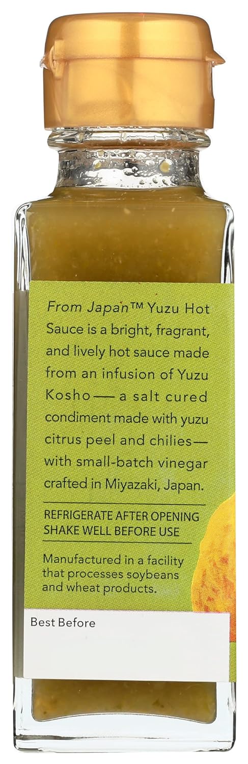 Muso From Japan Hot Yuzu Sauce, 3.2 Fl Ounce...