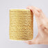 PH PandaHall 5mm 18 Yards Twisted Gold Rope Nylon Cord Trim Silk Cord Twisted Silk Ropes Graduation Honor Cord for Crafts Handfasting Home Décor U...