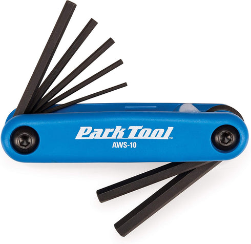 Park Tool AWS-10 Fold-Up Hex Wrench Set...