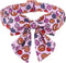 ARING PET Halloween Dog Collar-Cute Pink Pumpkin Dog Collar with Sailor Bowtie, Cotton Halloween Pumpkin Lamp Dog Collars with Metal Buckle...