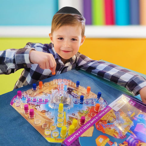 Rite Lite Let My People Go! Jewish Board Game Judaica Gifts for Kids Holiday Party Favors Judaism Game Up to 4 Players A Perfect Family-Friendly P...
