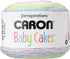 Caron Baby Cakes Self-Striping Yarn ~ 3.5 oz Cakes by The Each (Frosted Pansies)......