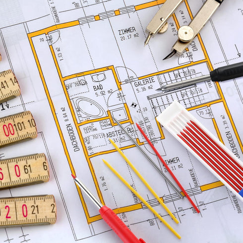 90 Pack 2.8 mm Pencil Refills for Carpenter Mechanical Construction Pencil Replacements Metal Marker Refills Solid Carpenter Pencil Refills for Ca...