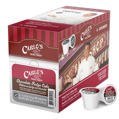 Cake Boss Coffee, Chocolate Fudge Cake, 24 Count, 8.4 OZ...