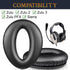 SOULWIT Professional Replacement Earpads Cushions for Lightspeed Zulu, Zulu2, Zulu3, Zulu PFX, Sierra Aviation Headset, Ear Pads with Softer Prote...