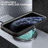 for iPhone 11 Pro Max Case, Military Grade 3 in 1 Heavy Duty Shockproof/Drop Proof/Dust Proof Case with 2Pcs Tempered Glass Screen Protector (Blac...