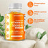 Vitamatic Sugar Free Vitamin D3 50,000 IU Weekly Supplement - 120 Pectin Based Gummies - Vitamin D Capsules for Bones, Teeth, and Immune Support (...