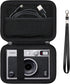 Hard Carrying Case for Fujifilm Instax Mini EVO Instant Camera, Instax Mini Printer Travel Storage Case with Mesh Pocket Can Store USB Cables, Fil...