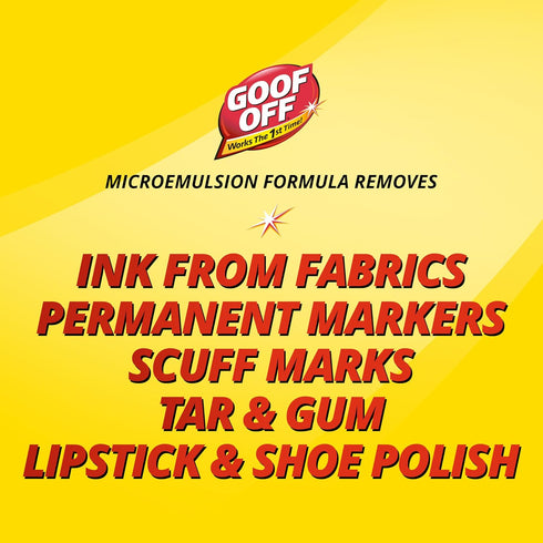 Goof Off Marks, Messes & Stains Remover, 8 fl. oz., Household Surface Safe…...