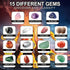 EARTH'SCODE Volcano Gemstone Dig Kit, Science STEM Educational Toys Gifts for Kids Age 6-12...