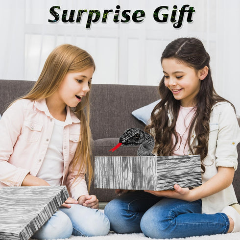Snake Plush, Stuffed Snake Animal, 80in Large Toy Snakes for Kids, Giant Stuffed Animals Snake, Lifelike Plush Snake for Birthday Gift Party Prank...