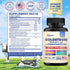 Bovine Colostrum Supplement Capsules, Grass Fed Cow Colostrum with 40% IgG 500MG, Probiotics 50MG, Elderberry 2000MG, L-Glutamine 200MG, Astragalu...