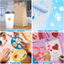 12 Pieces Geometric Stencils Template Set for Kids Children Simple Drawing Stencils Colorful Art Painting Template for Toddlers Preschooler Learni...