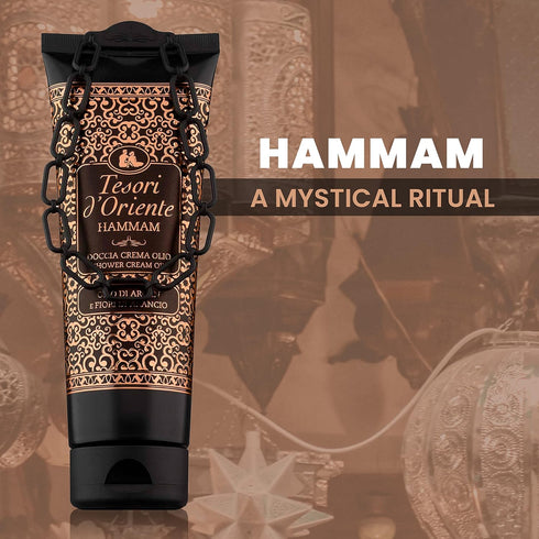 Tesori d'Oriente Shower Cream Gel Womens, Moisturizing Body Wash For Women, Travel Size Body Gel with Skin Care Essentials-250 Ml-8.45us Fl Oz- [I...