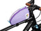Top Tube Bike Bag Bicycle Front Frame Bag Bike Accessories Pouch (Purple)...