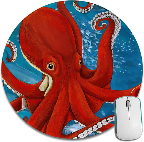 Funny Animal Mouse Pad Cute Nature Wildlife Animal Gift Cool Animal Design Non-Slip Rubber Base Mouse Pad for Laptop Computer (Wildlife 4)...