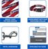 NFL PET Leash New England Patriots Dog Leash, Medium Football Team Leash for Dogs & Cats. A Shiny & Colorful Cat Leash & Dog Leash Licensed by The...