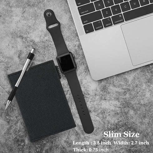 Wallet for Men Slim Smart Pop Up Wallet RFID Card Holder Wallet Mens Minimalist Small Wallet with Money Clip...