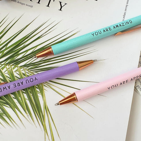 Jxueych Fancy Ballpoint Pen Appreciation Gift Set, Black Ink 1.0mm Medium Point, Thank You Gifts for Women Boss Lady Employee Coworker Teacher Off...