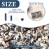 Black White Assorted Glass Seed Beads Kit Small Rondelle Pony Tube Bugle Beads Crystal Embroidery Beads for Crafts DIY Friendship Bracelets Jewelr...