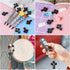 LIYDE 15 Pcs Religion Silicone Beads for Jewelry Making Jesus Faith Silicone Beads Bulk for Pens Silicone Beads with Box Cross Shaped Spacer Loose...