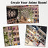 Anime Posters for Anime Room Decor, Anime Room Stuff for Bedroom, 60pcs Anime Wall Decor for Anime Wall Art, Cute Anime and Manga Wall Collage, Ae...