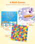 Coogam Wooden Math Hundred Board 1-100 Numbers Learning Educational Toys Colorful Montessori Counting Board Game for Preschool 3 4 5 Year Old Boys...