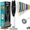 ElitaPro Powerful Milk Frother Wand - Handheld Coffee Frother - Mini Foam Maker With Stand - Whisk Drink Mixer & Foamer for Coffee, Latte, Cappucc...