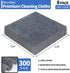 Premium Microfiber Cleaning Cloth, 8 Pack Cleaning Rags, Lint-Free 300GSM High-Performance Ultra Absorbent, Reusable Cleaning Towels Washcloths fo...