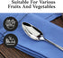 Artaste Rain 18/10 Stainless Steel (Silver (Set of 6), Grapefruit Spoon (6.35-Inch))...