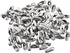 uxcell Ball Chain Connector, 2mm Ball Chains Clasp Crimp Clips Link Stainless Steel Connection, Pack of 100...