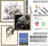 KALOUR Sketching Coloring Art Set - 38 Pieces Drawing Kit with Sketch Pencils,Watercolor Pencils,Charcoal,Brush,Eraser -Portable Zippered Travel C...
