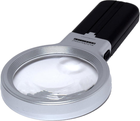 Magnifying Glass Illuminated 10 LED Multi Functional Hands Free Folding Magnifier 3X Magnification Reading Hobby Crafts Jewelry Vision Aid...