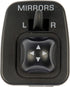 Dorman 901-319 Front Driver Side Door Mirror Switch Compatible with Select Ford Models...