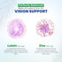 Vision Support Eye Vitamins for Macular Health | Eye Care Supplements with Lutein, Zinc, Vitamin A & Bilberry | Areds 2 Formula for Red & Dry Eyes...