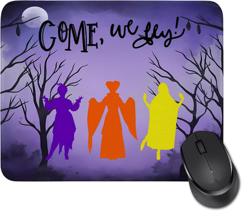 Halloween Jack and Sally Vampires Gifts Mouse Pad for Friends Women Men Trick or Treat Gift Mouse Pad Birthday Halloween for Son Daughter (3)...