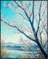 Posterizer 1 pcs-beautiful blossoms-classic oil painting inspired art 1-Landscape & Nature Art-Floral & Botanical Art-Living Room Bedroom Decor- u...