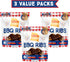Ultra Chewy BBQ Ribs: Long-Lasting Treats for Large and Small Breeds, Highly Digestible, Made with Real Chicken (3 Value Packs)...