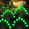 St Patricks Day Outdoor Decorations Solar Shamrocks Lights, 2Pack 16Led Green Lucky Clover Swaying Lights Solar Garden Stake Lights for St Patrick...