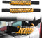 Headrest Grab Handles for Jeep Wrangler, Toyota Tacoma, Trucks, SUV, Ford Bronco - Paracord Handles, Universal, Yellow, 1 Pair...