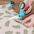 Fabric Scissors, Scissors Set with Sharp Stainless Steel Blade and Soft Handles, Including Sewing Scissors, Craft Scissors and Embroidery Scissors...