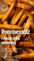 Generic French Fries Seasoning, 4 Packs of 0.34 oz Each, German Style, All Natural, Pommes Wuerzsalz, Potato salt, Potato seasoning...