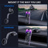 for Magsafe Car Mount,?Strong Magnets & Low Profile? Magnetic Phone Holder for Car Dashboard Windshield Universal Hands Free Car Phone Holder for ...